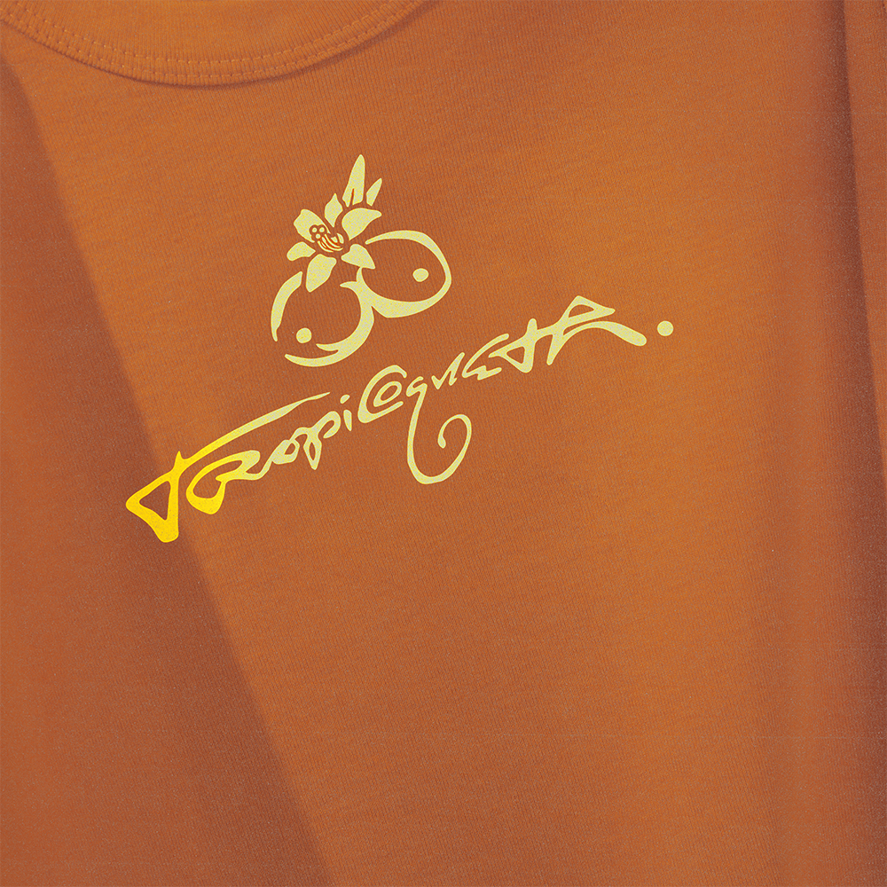 Tropicoqueta Orange Baby Tee 2