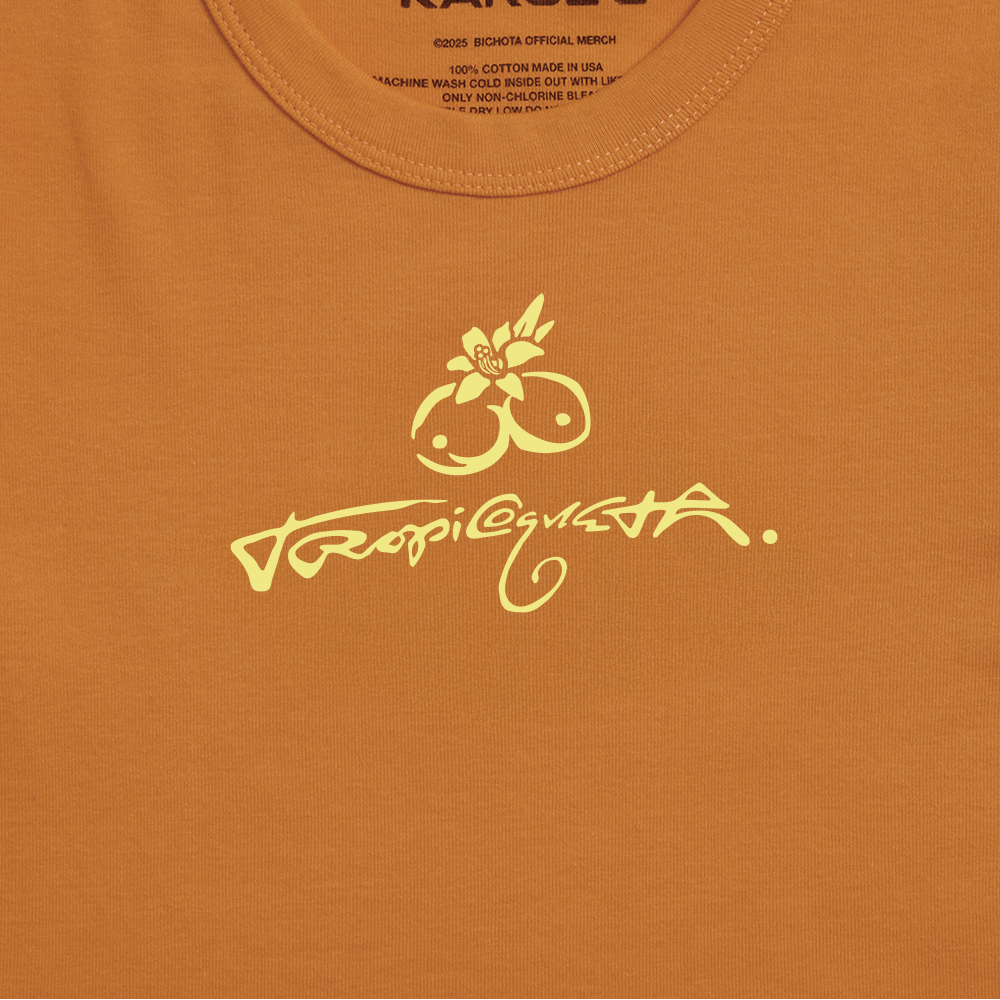 Tropicoqueta Orange Baby Tee 4 