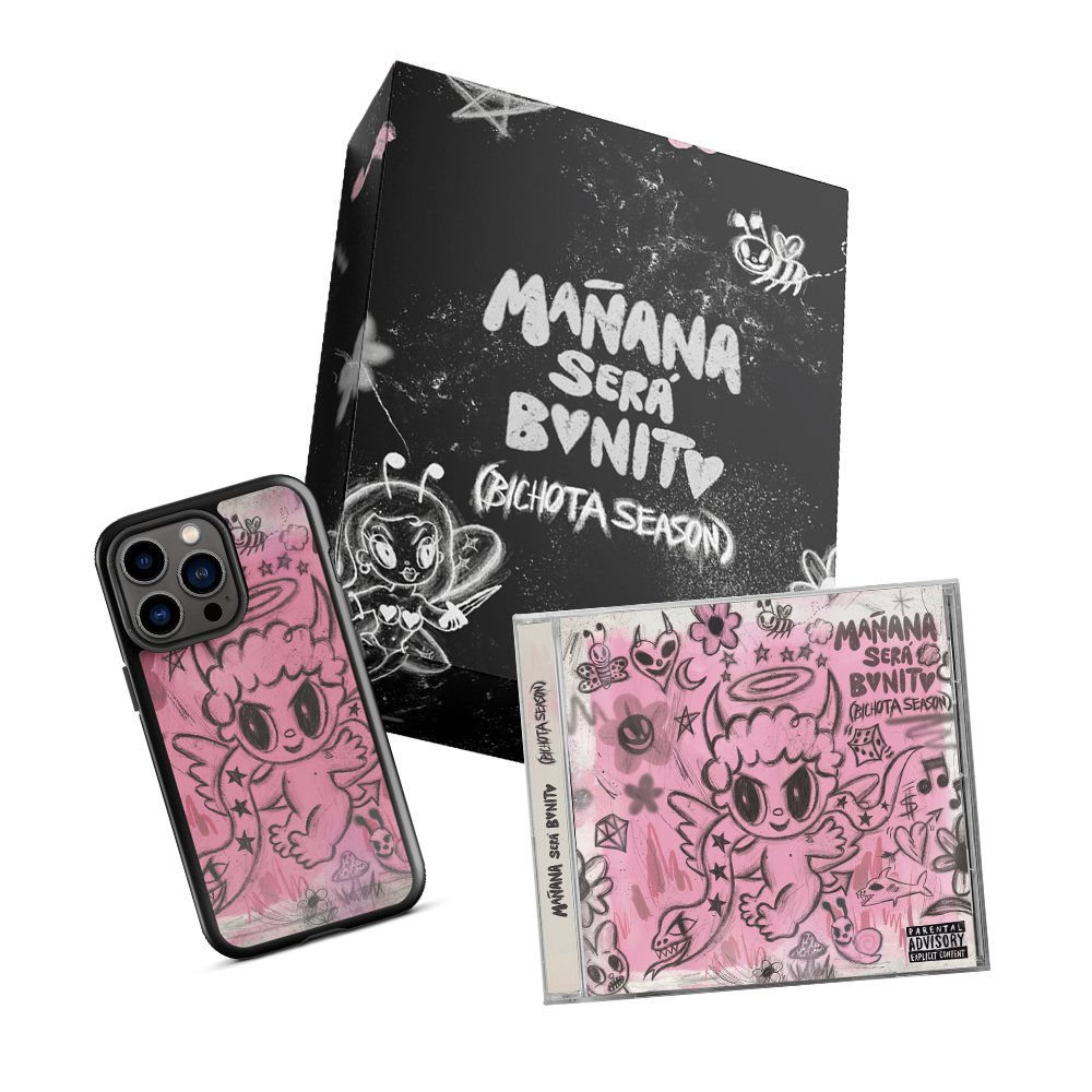 Mañana Será Bonito (Bichota Season) CD Box Set (Pink Phone Case) 13 pro