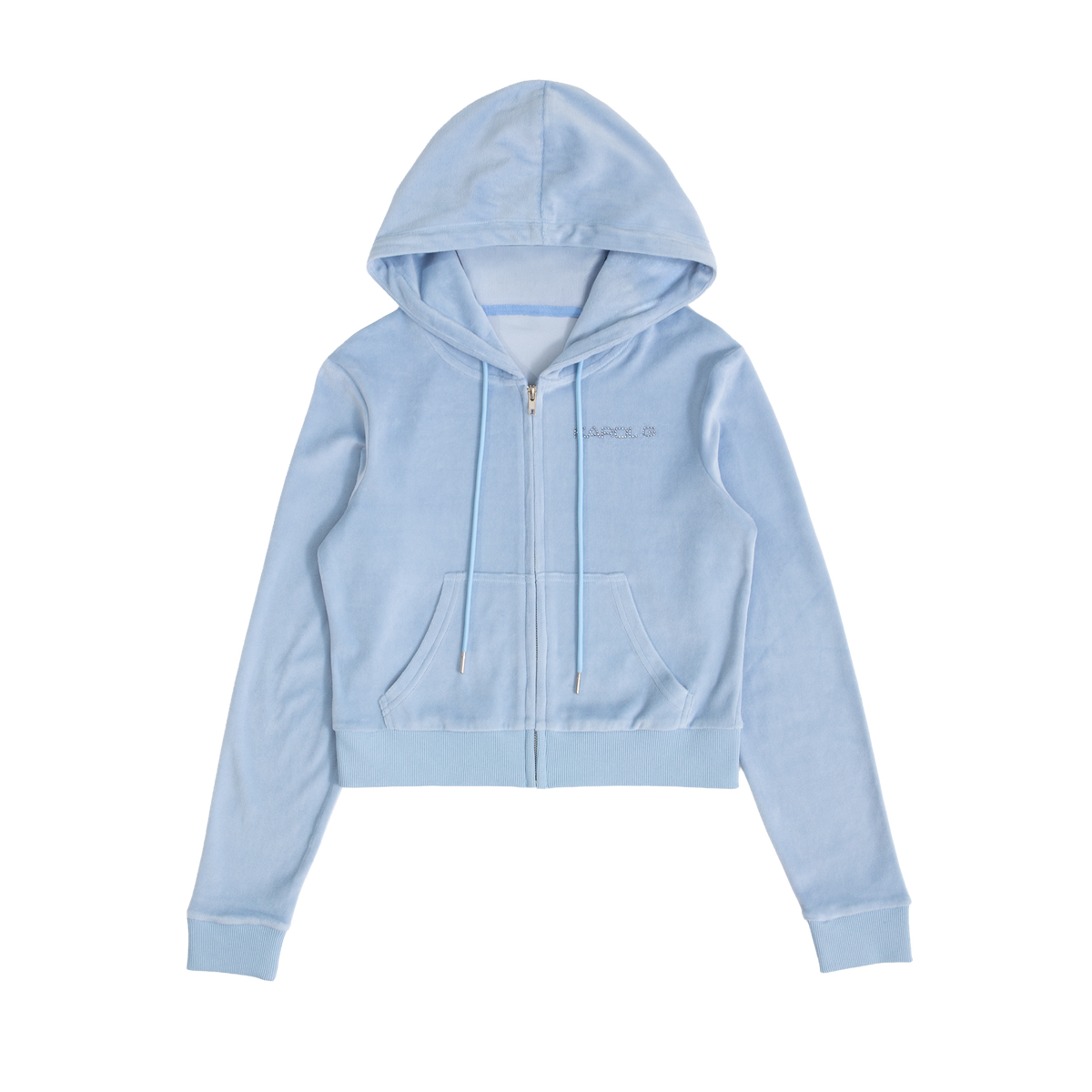Latina Foreva Velour Zip Front 